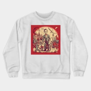 Pee Wee Herman art - design 14 Crewneck Sweatshirt